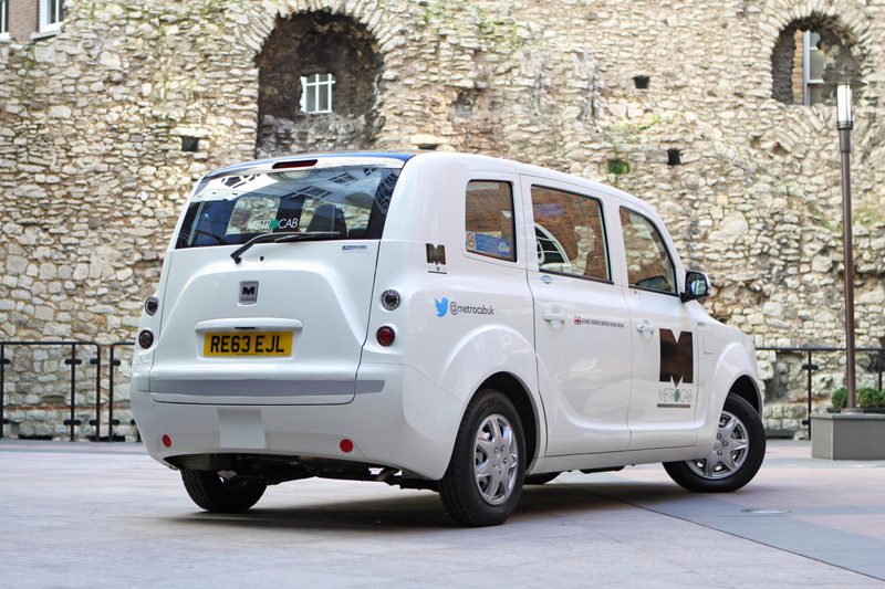 Illustration for article titled Frazer-Nash's New Hybrid Cab Is The Taxi London Deserves